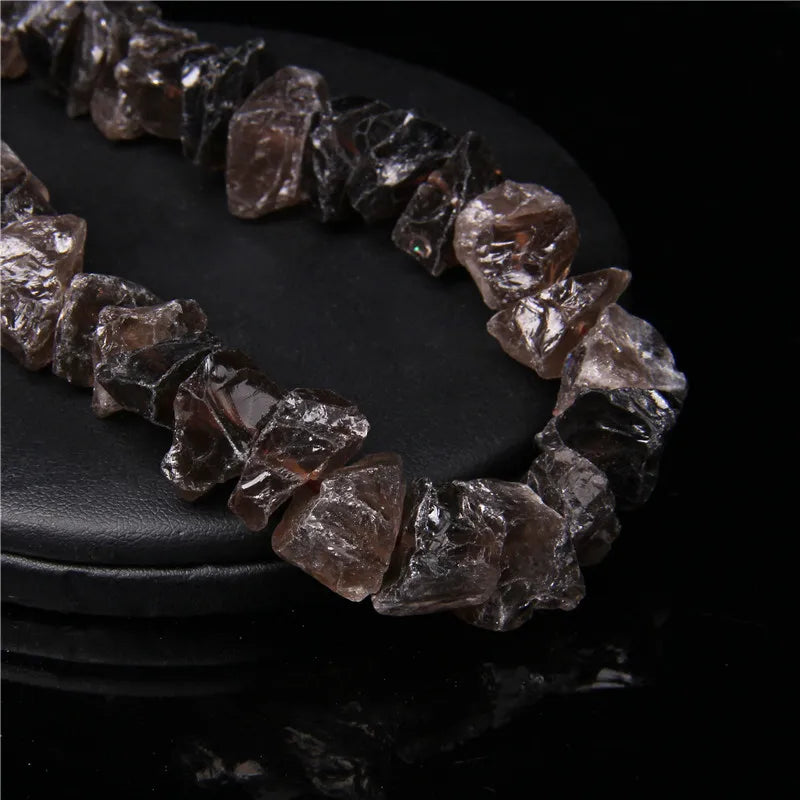 Natural Irregular Freeform Raw Stone Rough Amethy Citrine Apatite Bead 10-13mm Mineral Quartz Beads For Jewelry Making Wholesale