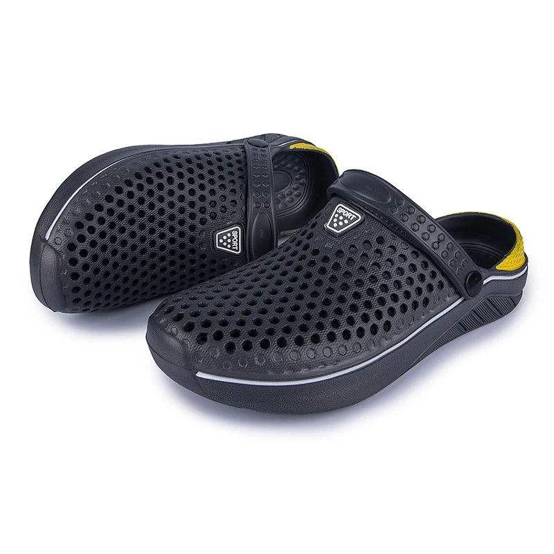 2021 Men Sandals mens LiteRide Hole Shoes Rubber Clogs For Men EVA Unisex Garden Shoes Slippers Cool Black Adulto Cholas Hombre
