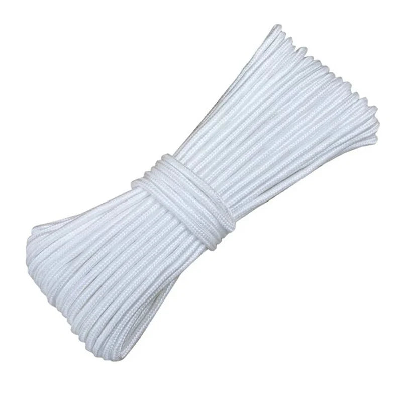 Lawaia Nylonseil Angelzubehör Dickes, verschleißfestes geflochtenes Seil Fischernetz Handseil Outdoor-Angelzubehör