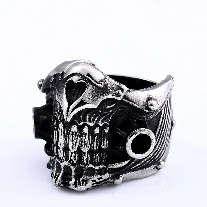 Bague pour homme en acier inoxydable 316L Beier avec motif serpent cobra au design unique, bijou punk de haute qualité LLBR8-680R