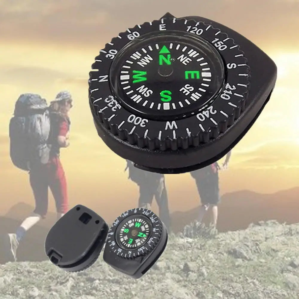 Wristband Compasses Portable Survival Adventure Hiking Tourism Equipment Fishing Accessories Detachable Watch Navigation Wrist
