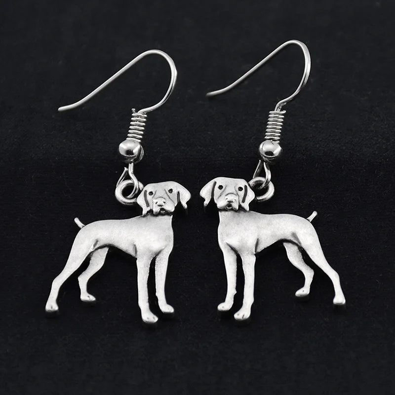 Vintage 3D Viasla Pendant Earring Bohomian Dog Boho Earings Fashion Jewelry Drop Earrings For Women Pendientes Best Friend Gifts