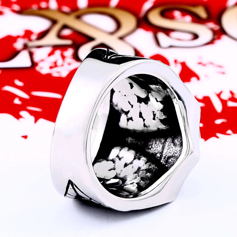 Beier new store 316L Stainless Steel viking ring Nordic Totem Men's Ring Fashion gifts symbol ring LLBR8-563R