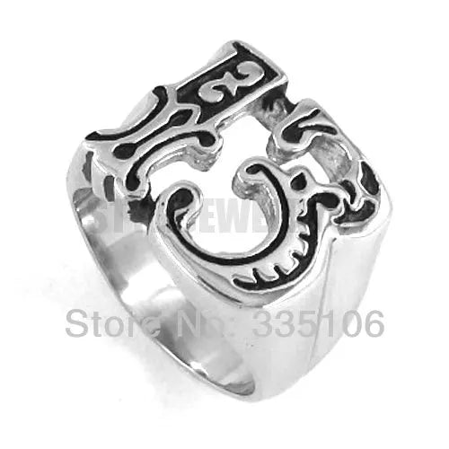 Fashion  Number 13 Ring Stainless Steel Jewelry Punk Biker Men Ring SWR0132A