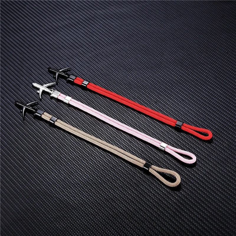 MKENDN Fashion Airplane Anchor Bracelets Men Charm Rope Chain Paracord Bracelet Male Women Air force style Wrap Metal Sport Hook - Madeinsea©