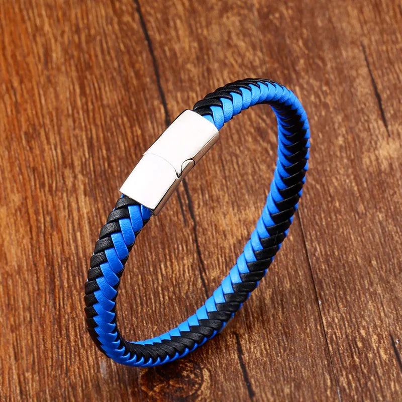 Beier nouveau magasin Mode bracelet tissé bicolore couple simple avec des cadeaux de bijoux de haute qualité LLBC-L0100