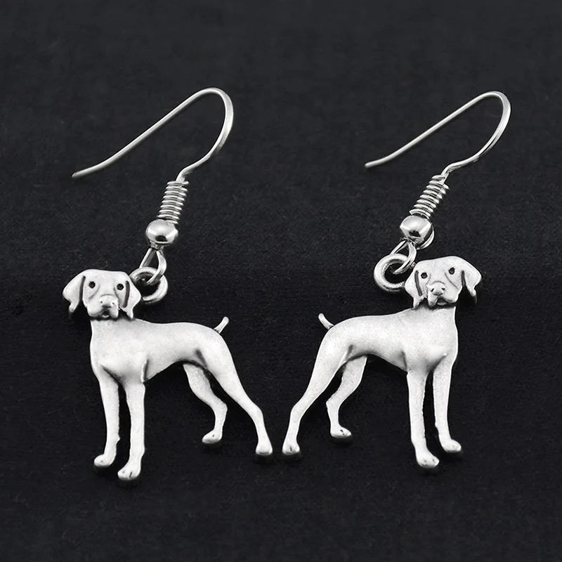 Vintage 3D Viasla Pendant Earring Bohomian Dog Boho Earings Fashion Jewelry Drop Earrings For Women Pendientes Best Friend Gifts
