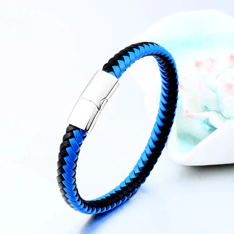 Beier nouveau magasin Mode bracelet tissé bicolore couple simple avec des cadeaux de bijoux de haute qualité LLBC-L0100