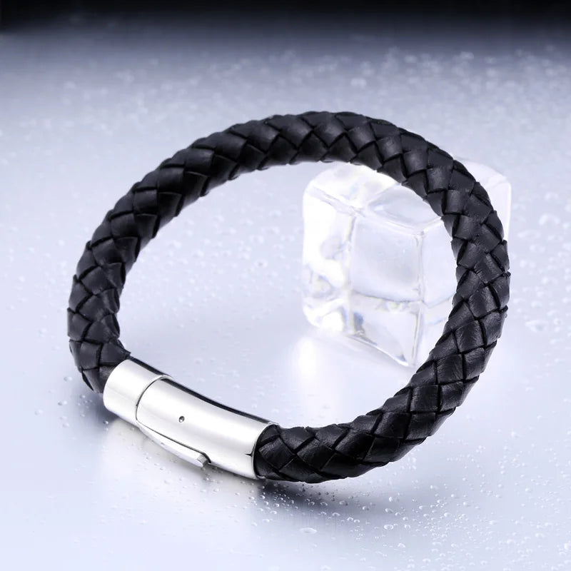 Bracelet en cuir de vache véritable Beier Styles classiques pour hommes et femmes Bracelet Bouddha Bijoux de personnalité tendance LLBC-L019