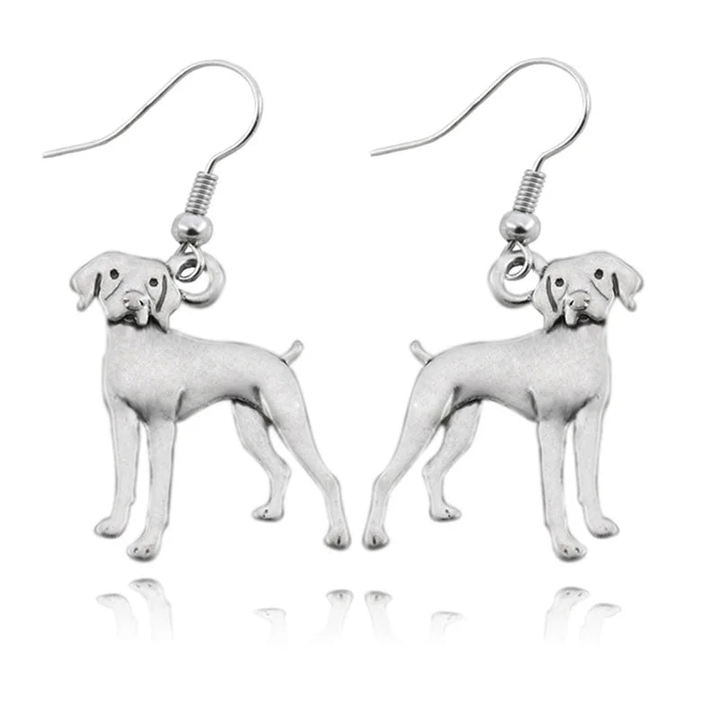 Vintage 3D Viasla Pendant Earring Bohomian Dog Boho Earings Fashion Jewelry Drop Earrings For Women Pendientes Best Friend Gifts