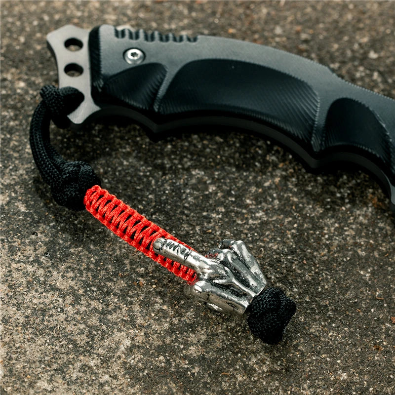 MKENDN Vikings Antique Warrior Helmet Keychains Bag Knife Rope Pendant Men Car Keyring Navy EDC Paracord Accessories Jewelry