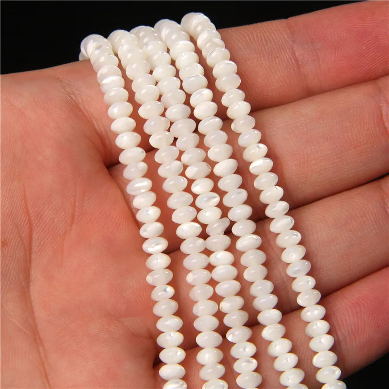 Multi Shape Size Natural Shell Beads Glitter Dyed Heishi Pearl Bead Mother of Pearl Beaded For Jewelry Making Necklace Bracelets