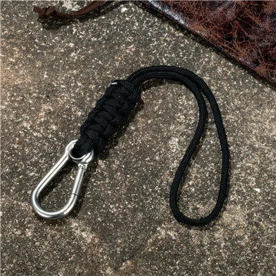 MKENDN Outdoor Umbrella Rope Camera Anti-lost Lanyard Climb Keychain Tactical Survival Tool Carabiner Hook Cord Backpack Buckle