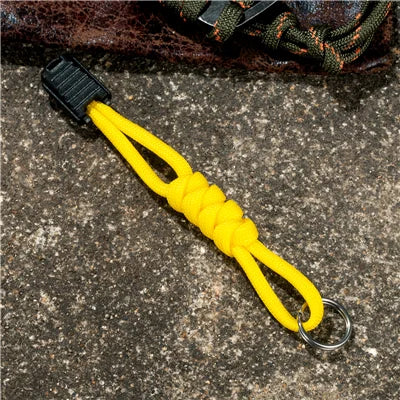 MKENDN NEW Handmade Multifunction 7-core Umbrella Rope Weaving Keychain Lanyard Anti-drop Rope Pull Tab For Flashlight Knife - Madeinsea©