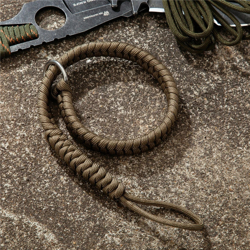 MKENDN Outdoor Rock Climbing 7-core Umbrella Rope Braided Bracelet Rope Camera Holder Device Anti-fall Wrist Rope Wrist Strap