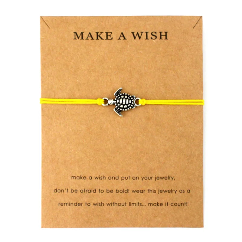 Ocean Waves Beach Nautical Surfing Adjustable Bracelets Sea Turtle Charms Women Men Boys Girls Unisex Jewelry Drop Shipping