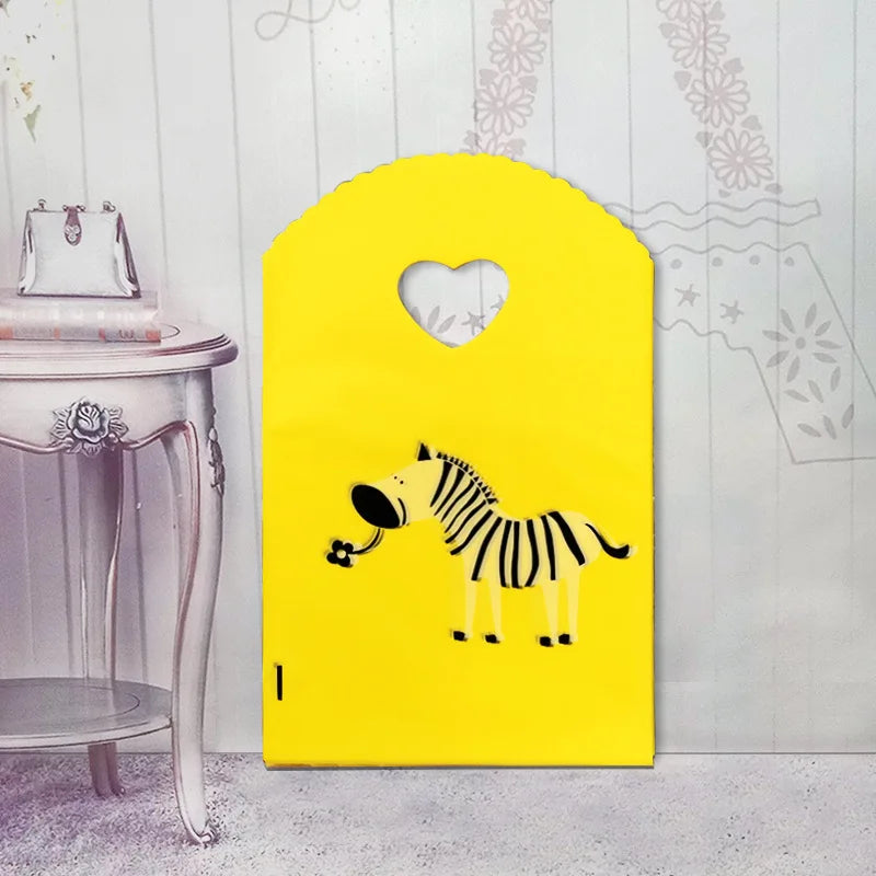 50 teile/los Verschiedene Muster Schmuck Plastiktüte Herzförmigen Ovalen Griffen Mini Geschenkverpackungsbeutel Shop Kleine Einkaufstaschen