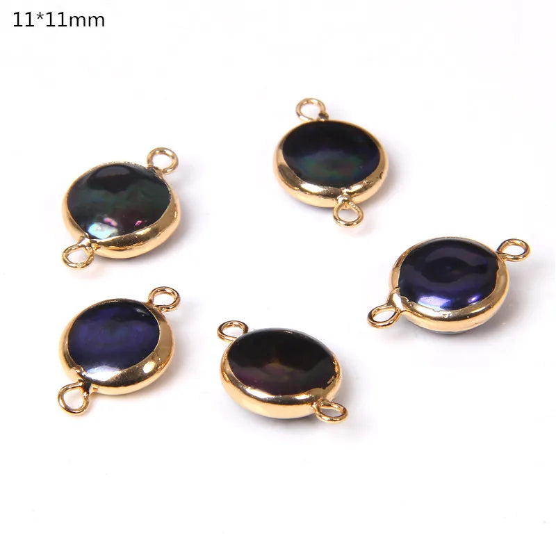 Hot Sale Irregular Shape Natural Pearls Pendant Freshwater Pearl Charms For Fine Jewelry Making Bracelet  DIY Necklaces 2pcs/lot