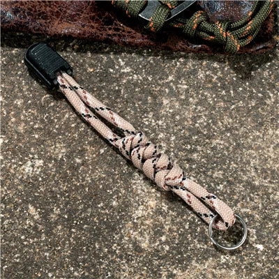MKENDN NEW Handmade Multifunction 7-core Umbrella Rope Weaving Keychain Lanyard Anti-drop Rope Pull Tab For Flashlight Knife - Madeinsea©