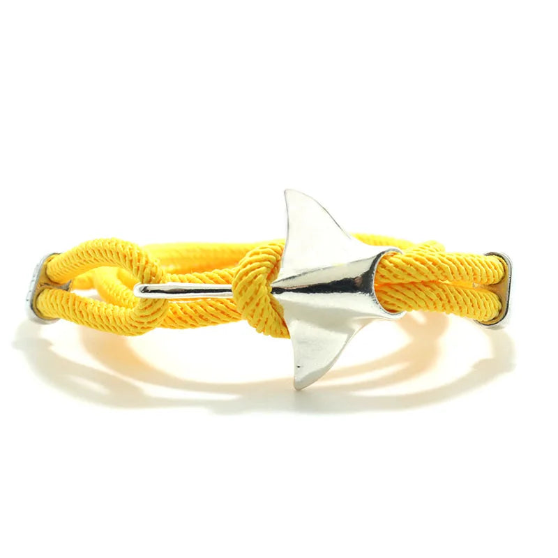 Modisches Manta-Armband für Damen und Herren, mehrlagig, verstellbar, 4 mm, Milanaise-Seil, Survival-Armband, Strandschmuck, Geschenkidee