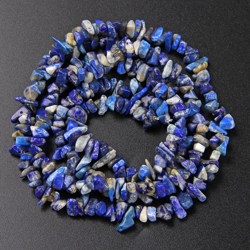 Natural Gravel Stone Beads Lapis Lazuil Bostwana Sodalite Chips Bead For Necklace Earrings Bracelets Jewelry Chain Beaded 3-5mm