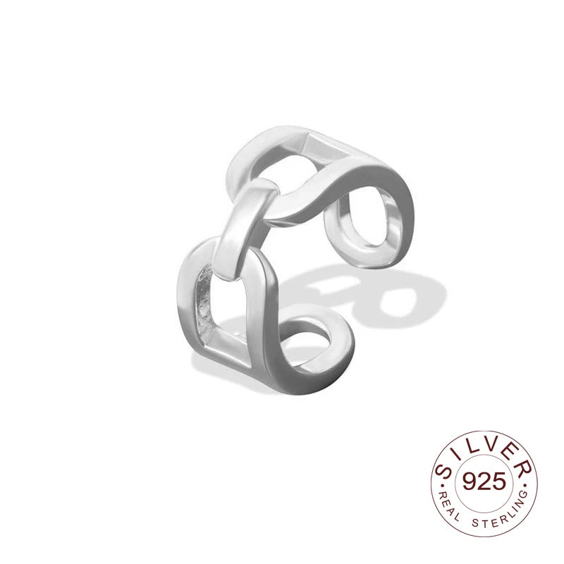 Bague en argent sterling 925, nouvelle bague simple en forme d'œil de fleur, couleur or, style rétro, effet vieilli, faite à la main, bijoux fins et tendance