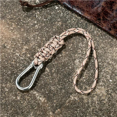 MKENDN Outdoor Umbrella Rope Camera Anti-lost Lanyard Climb Keychain Tactical Survival Tool Carabiner Hook Cord Backpack Buckle