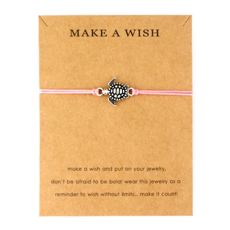 Ocean Waves Beach Nautical Surfing Adjustable Bracelets Sea Turtle Charms Women Men Boys Girls Unisex Jewelry Drop Shipping