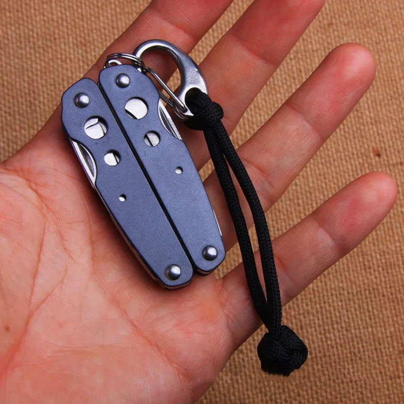 MKENDN 550 Paracord Keychain Lanyard Fist Knot High Strength Parachute Cord Self-defense Emergency Survival Tool Key Ring