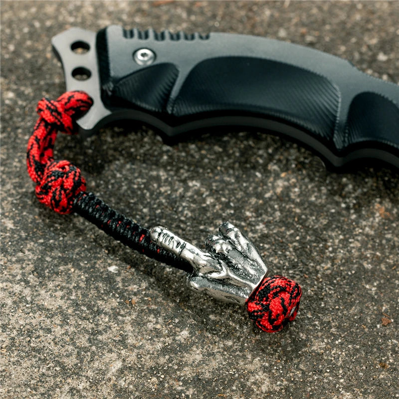 MKENDN Vikings Antique Warrior Helmet Keychains Bag Knife Rope Pendant Men Car Keyring Navy EDC Paracord Accessories Jewelry