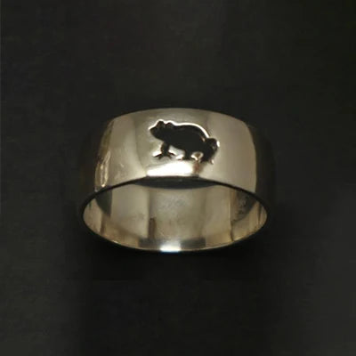 MKENDN Airplane Couple Ring for Women Men Pilot & Flight Butterfly Dinosaur Shark Ring Attendant Wedding Set Aviation Lover Gift - Madeinsea©