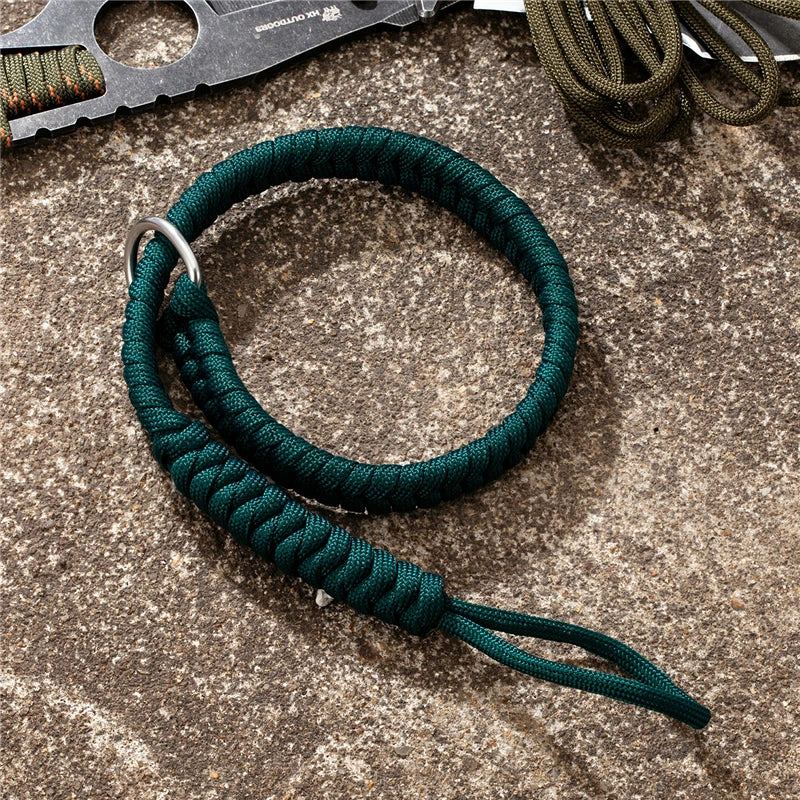 MKENDN Outdoor Rock Climbing 7-core Umbrella Rope Braided Bracelet Rope Camera Holder Device Anti-fall Wrist Rope Wrist Strap