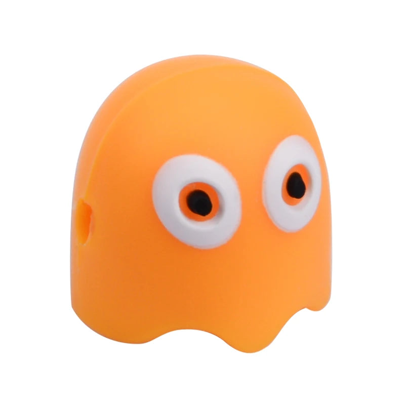 LOFCA 5pcs Ghost Bead Silicone BPA Free DIY For Silicone Jewelry Bracelet Necklace Accessories for making Make bracelets