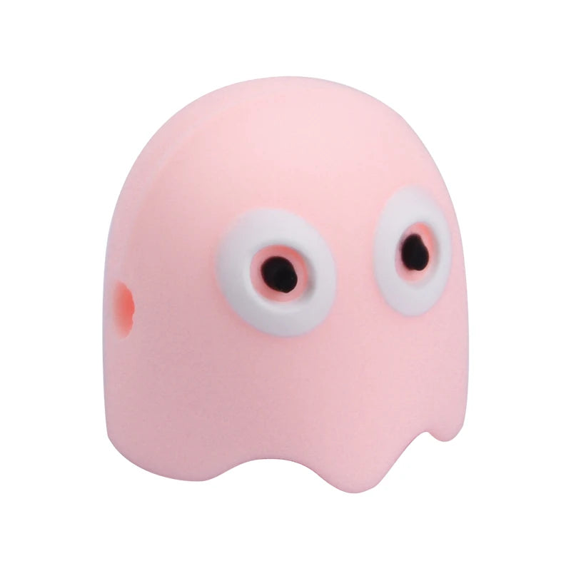 LOFCA 5pcs Ghost Bead Silicone BPA Free DIY For Silicone Jewelry Bracelet Necklace Accessories for making Make bracelets