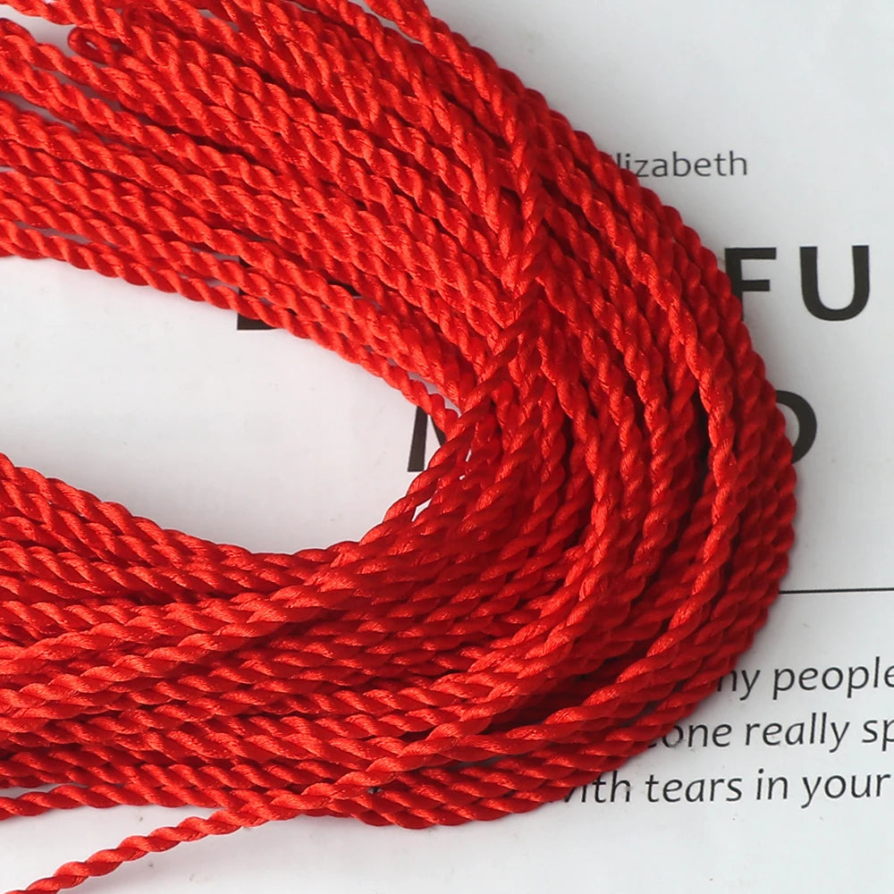 Bracelet en fil rouge pour femme, simple et porte-bonheur, tissé à la main, bijou tendance pour couple, cadeau pour amoureux