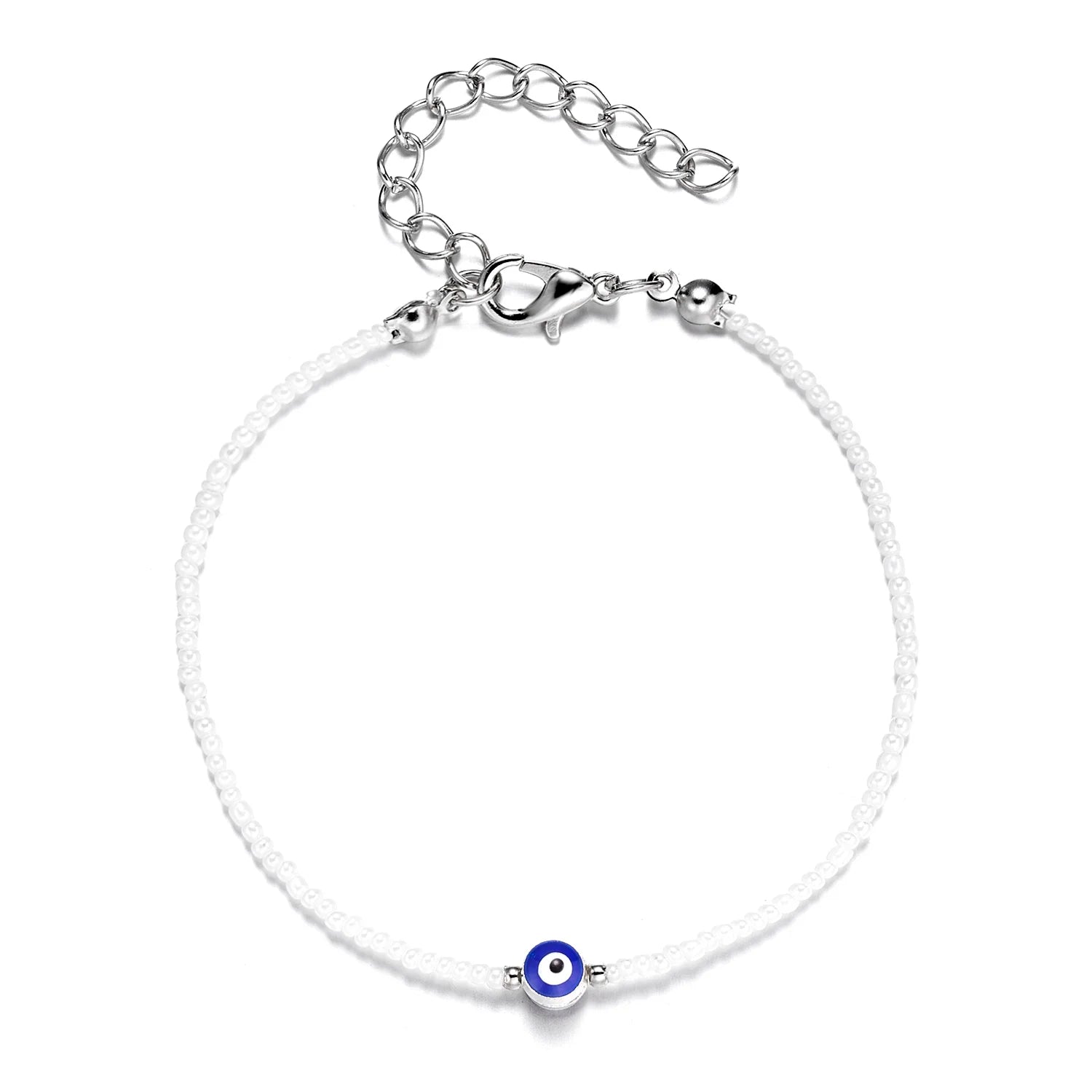 Turkish Lucky Evil Eye Bracelet For Women Blue Eyes Bead Handmade Bracelet Bangles Couple Friendship Birthday Party Jewelry Gift