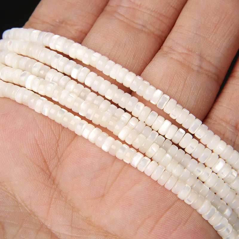 Multi Shape Size Natural Shell Beads Glitter Dyed Heishi Pearl Bead Mother of Pearl Beaded For Jewelry Making Necklace Bracelets
