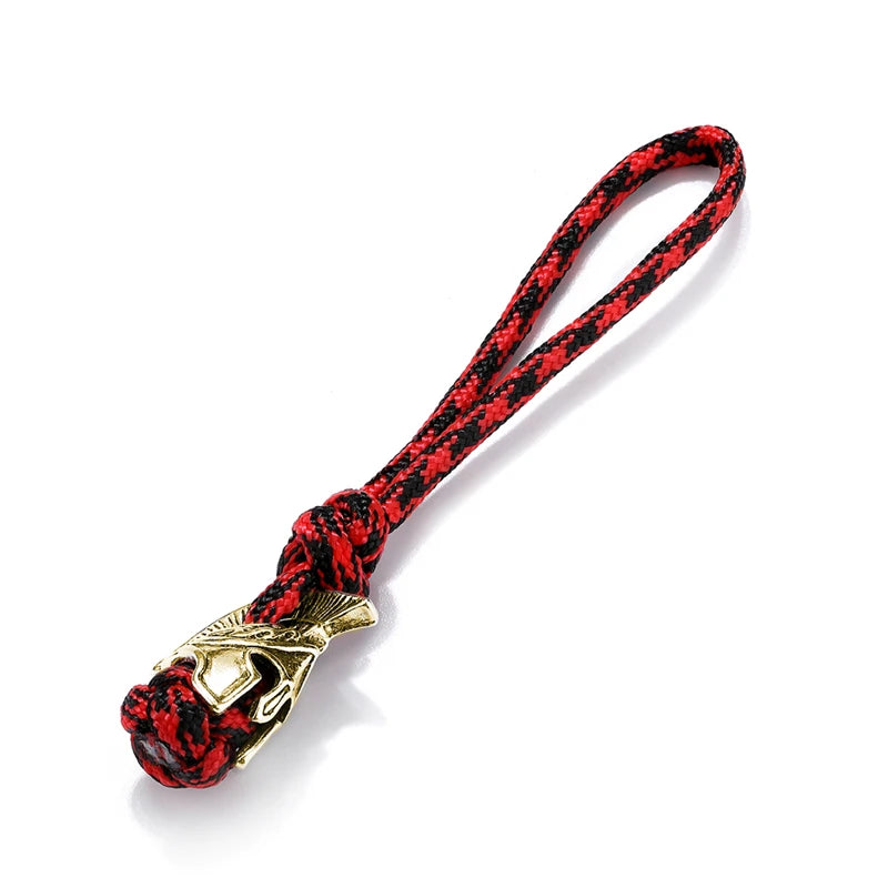 MKENDN New Arrival Vikings Spartan Outdoor Umbrella Rope Car Keychain Climb Keychain Survival Cord Backpack Buckle