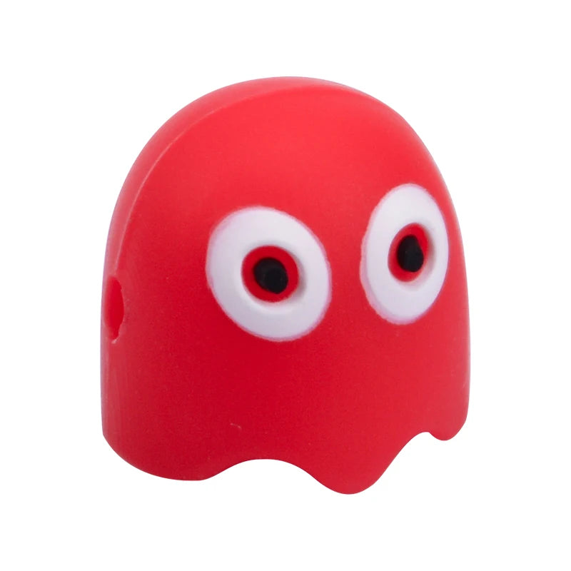 LOFCA 5pcs Ghost Bead Silicone BPA Free DIY For Silicone Jewelry Bracelet Necklace Accessories for making Make bracelets