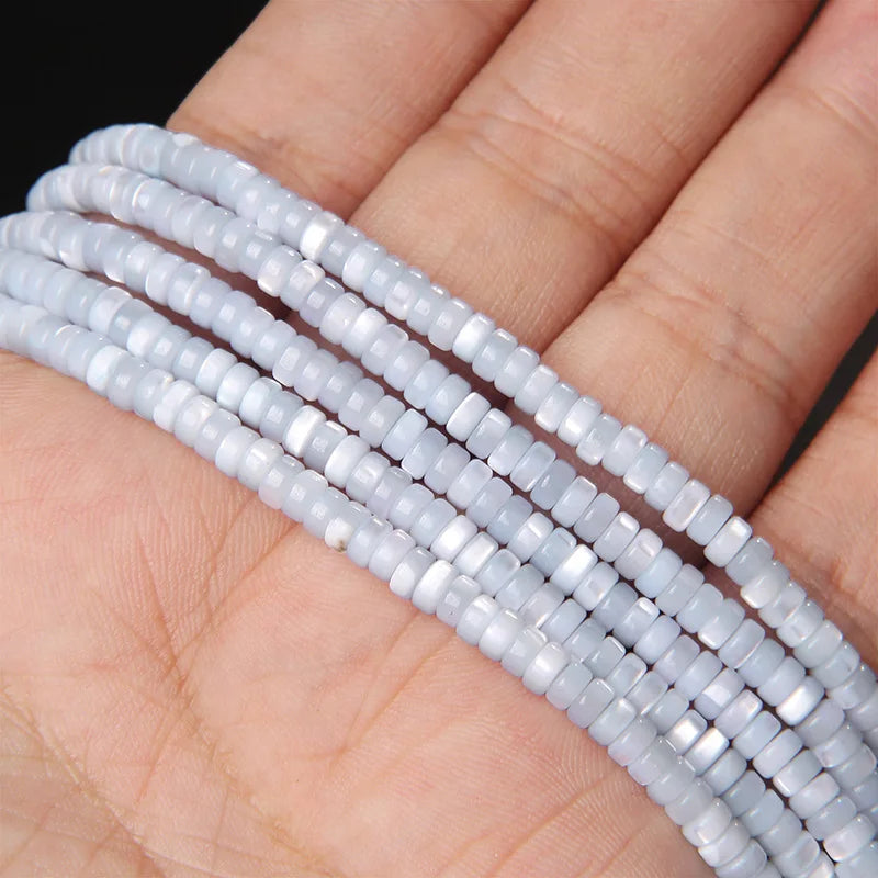 Multi Shape Size Natural Shell Beads Glitter Dyed Heishi Pearl Bead Mother of Pearl Beaded For Jewelry Making Necklace Bracelets