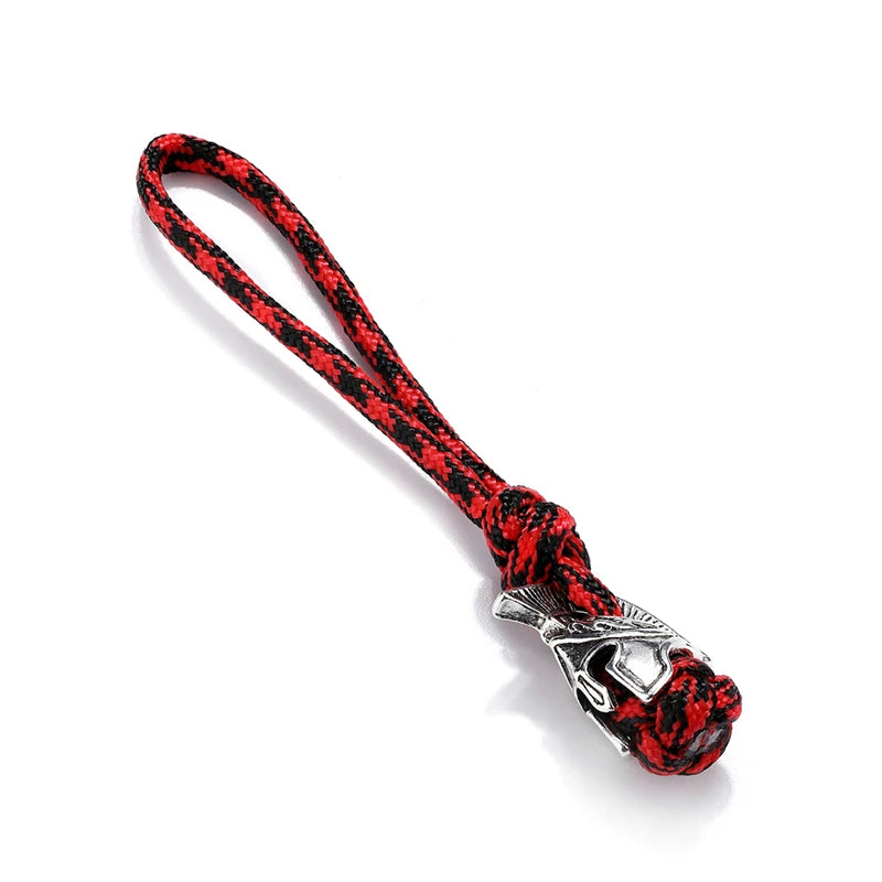 MKENDN New Arrival Vikings Spartan Outdoor Umbrella Rope Car Keychain Climb Keychain Survival Cord Backpack Buckle