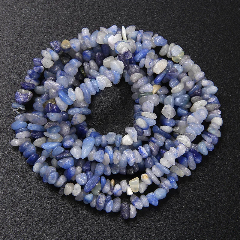 Natural Gravel Stone Beads Lapis Lazuil Bostwana Sodalite Chips Bead For Necklace Earrings Bracelets Jewelry Chain Beaded 3-5mm