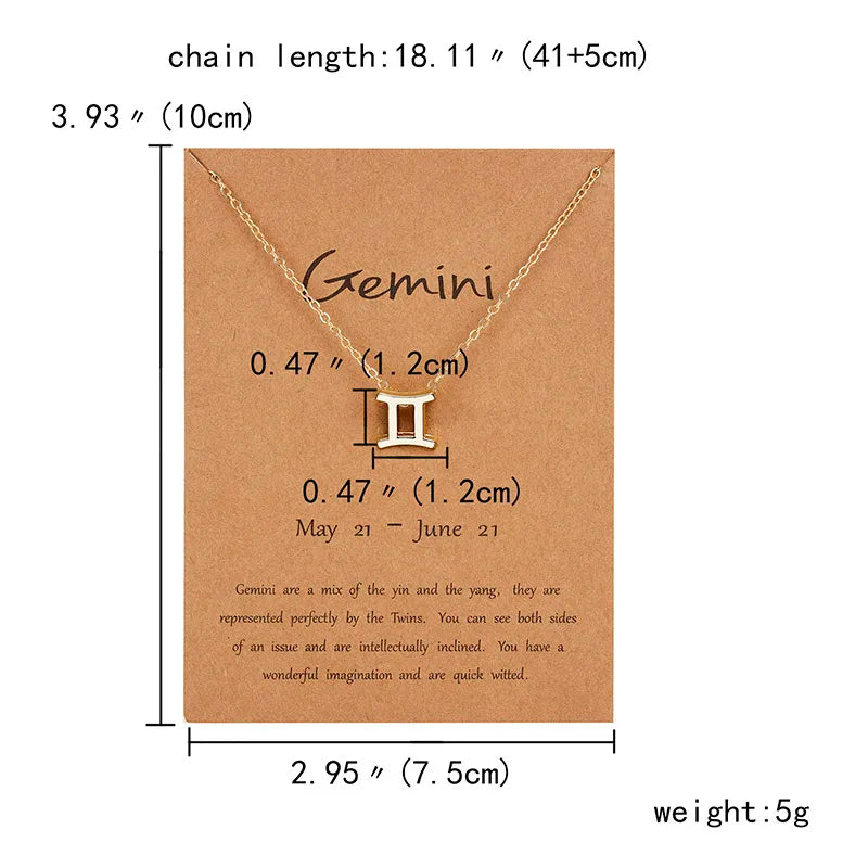 Rinhoo Fashion Sun Necklaces & Pendants Gold Color Alloy Pendant Necklace Wish Card Jewelry For Women Girl Jewelry Birthday Gift