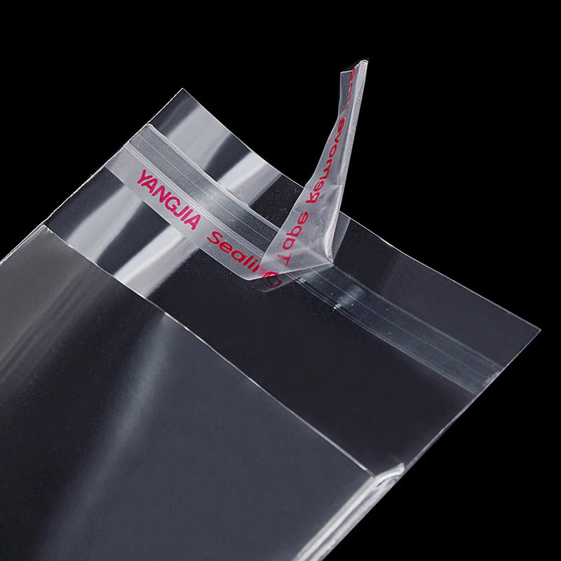 Transparent Plastic Self Adhesive Bag Self Sealing Small Bags For Pen Jewelry Candy Packing Resealable Gift Cookie Packaging Bag - Madeinsea©