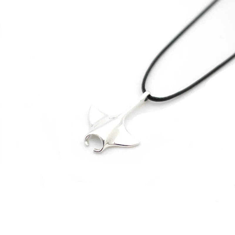 Unique Marine Animal Manta Necklace For Men Gift For Boyfriend Beach Necklace Male Accessories Pendant Necklace Surf Necklace - Madeinsea©