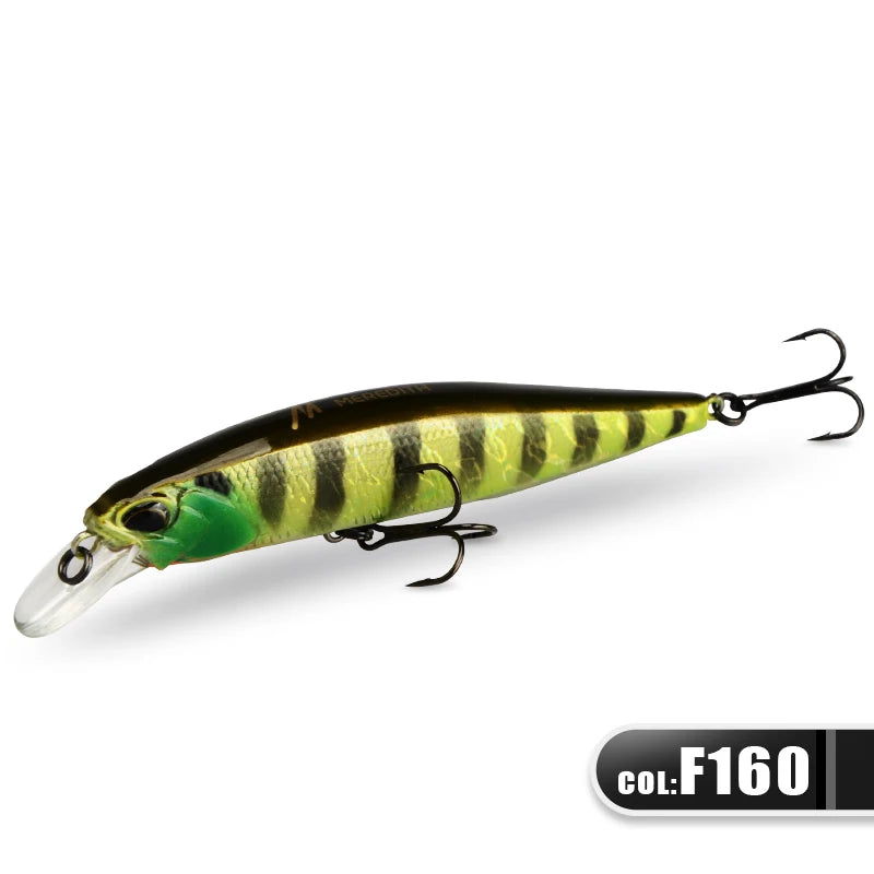 MEREDITH JERK MINNOW 100F 14g  Floating Wobbler Fishing Lure 24Color Minnow Lure Hard Bait Quality Professional Depth0.8-1.0m - Madeinsea©