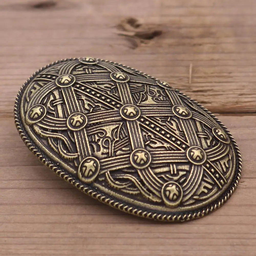 1pcs Nordic Viking Brooch Sweden Scandinavian brosch jewelry Talisman Witchy Large Big Brooches For Women Men Wicca
