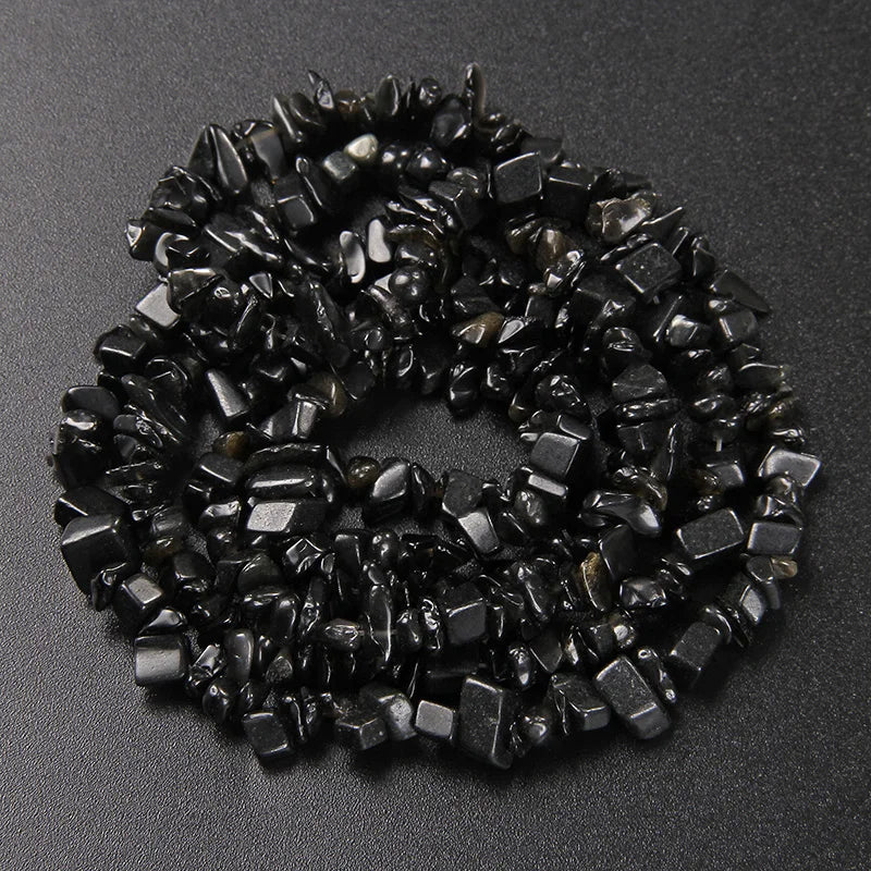 Natural Gravel Stone Beads Lapis Lazuil Bostwana Sodalite Chips Bead For Necklace Earrings Bracelets Jewelry Chain Beaded 3-5mm