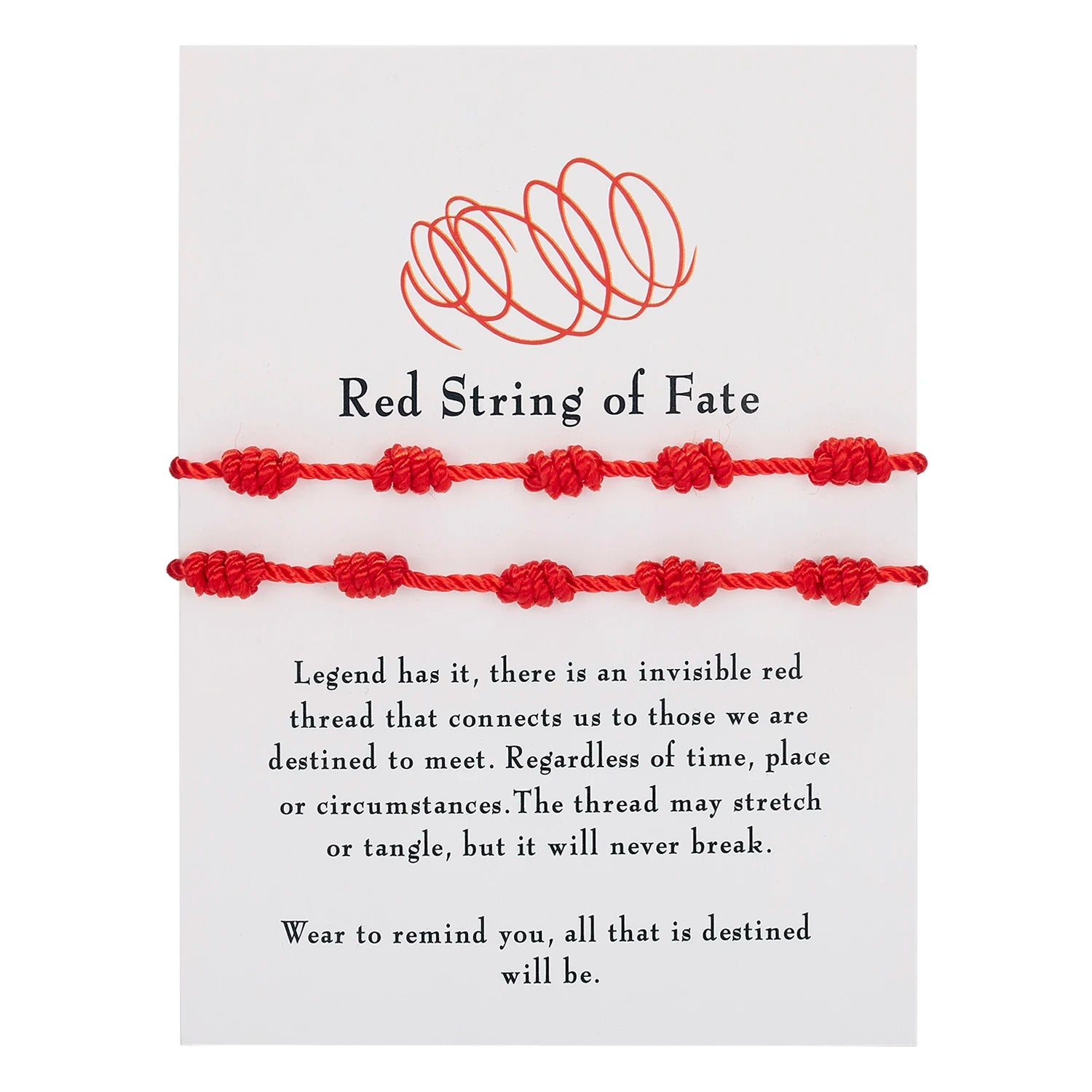 Handmade 7 Knots Red String Bracelet Protection Good Luck Amulet for Success Prosperity Friendship Rope Wristband Jewelry Gift