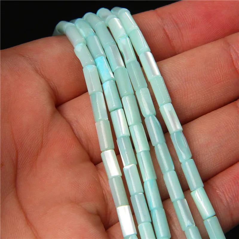 Multi Shape Size Natural Shell Beads Glitter Dyed Heishi Pearl Bead Mother of Pearl Beaded For Jewelry Making Necklace Bracelets